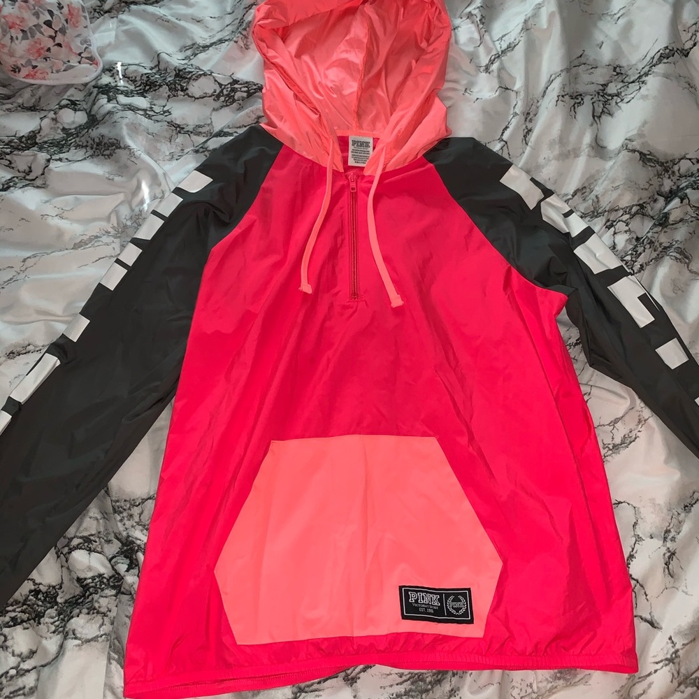 VS Pink Windbreaker 👑 5/$25
